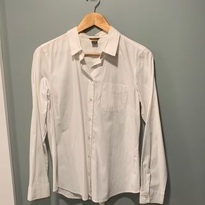 Eddie Bauer White Dress Shirt Size Medium